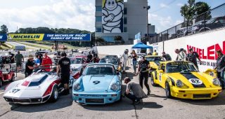 Click to view  First Four Race Winners Crowned in Opening Day of Historic Sportscar...